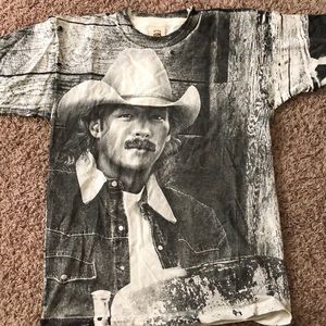 All over print Alan Jackson t shirt